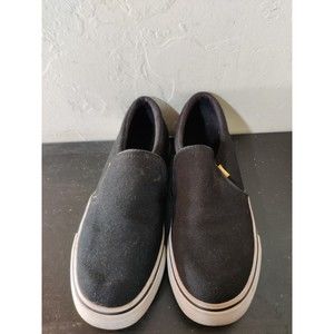 Nike Womens 6.5 Black Court Legacy Royale Slip On Casual Sneaker Shoe